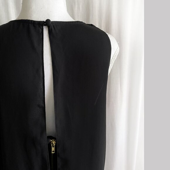 ASOS women's top, black, elegant, size 8, nice design - Picture 4 of 5